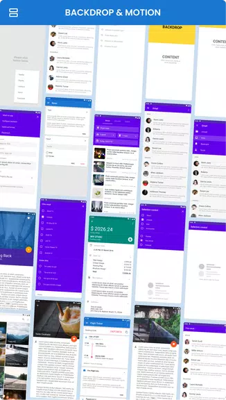 MaterialX - Material Design UI Capture d'écran 3