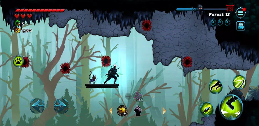 Ninja War: Shadow Adventures Capture d'écran 3