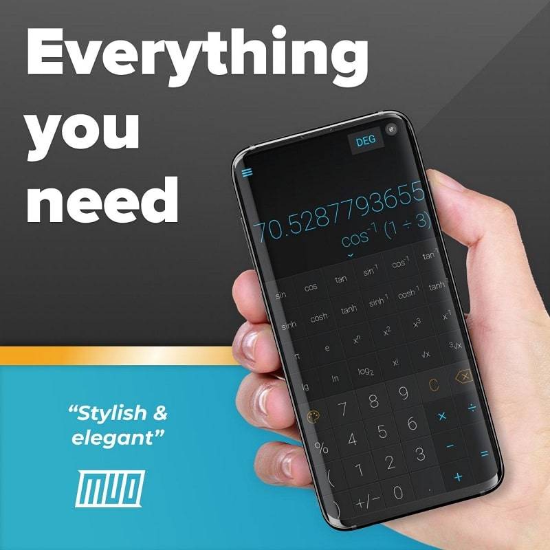 Stylish Calculator – CALCU Schermafbeelding 3