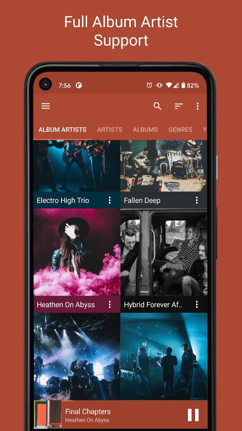 GoneMAD Music Player ภาพหน้าจอ 4