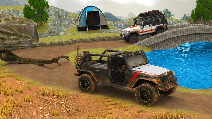 Offroad Jeep 4x4 Driving Games Schermafbeelding 3