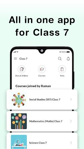 Schermata Class 7 CBSE NCERT & Maths App 1