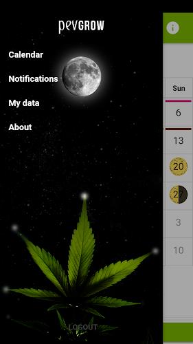 Marijuana Lunar Calendar ဖန်သားပြင်ဓာတ်ပုံ 2