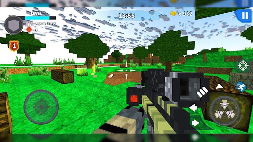 Cube Wars Battle Survival Screenshot 1