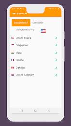 Schermata VPN Connect - protect yourself 3