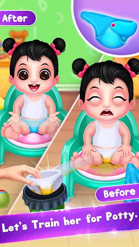 Cute Girl Daycare & Dress up Ảnh chụp màn hình 4