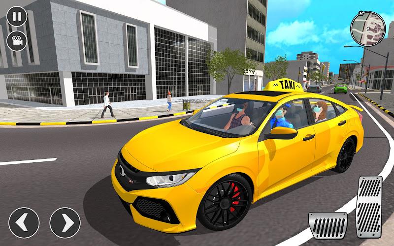 Open World Taxi Sim 2023 ဖန်သားပြင်ဓာတ်ပုံ 1