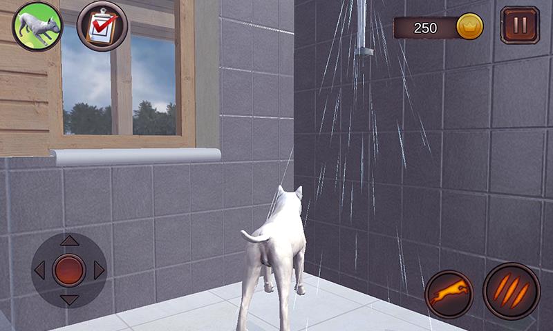 Bull Terier Dog Simulator Ảnh chụp màn hình 1