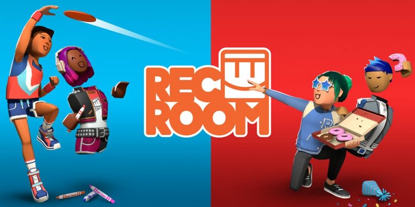 Rec Room - Play with friends! निंटेंडो स्विच पर छलांग लगा रहा है