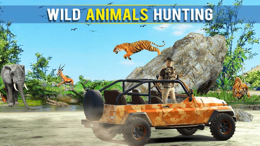 Forest Animal Hunting Games Ảnh chụp màn hình 2