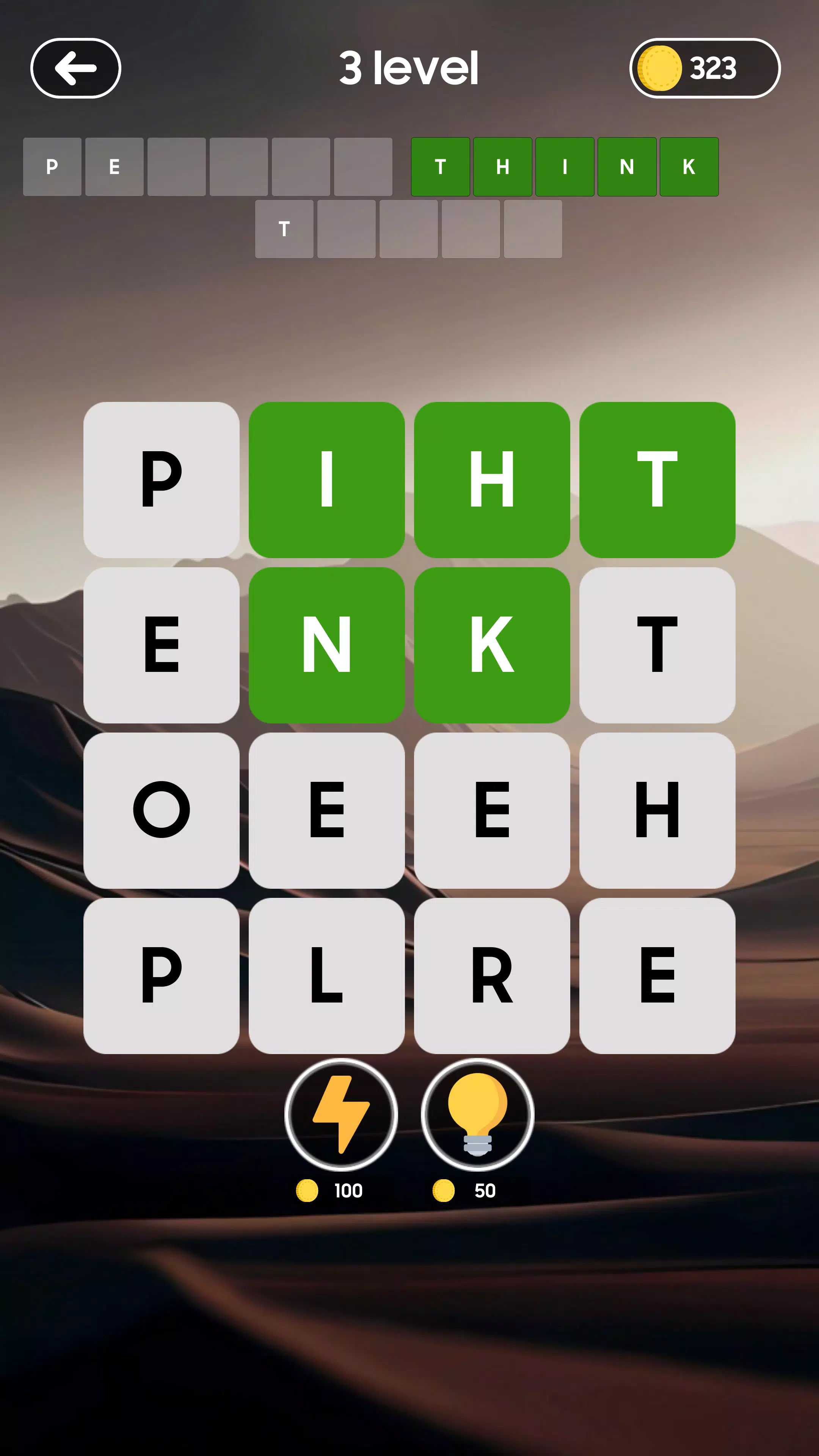Fillwords - Crossword game スクリーンショット 4