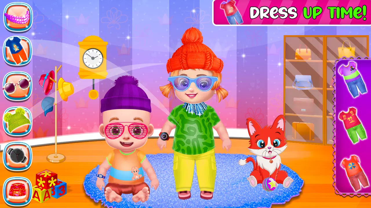 Schermata Babysitter Triplets Chic Care 3