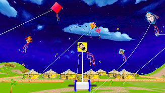 Osman Gazi kite flying 3d game Capture d'écran 1