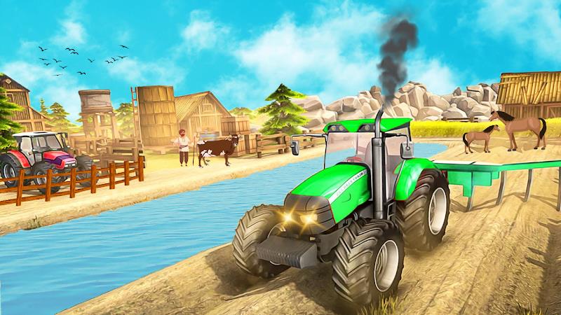 Tractor Games Farmer Simulator Tangkapan skrin 3