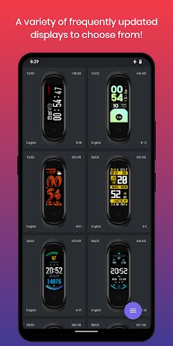 Mi Band 5 Watch Faces ภาพหน้าจอ 1