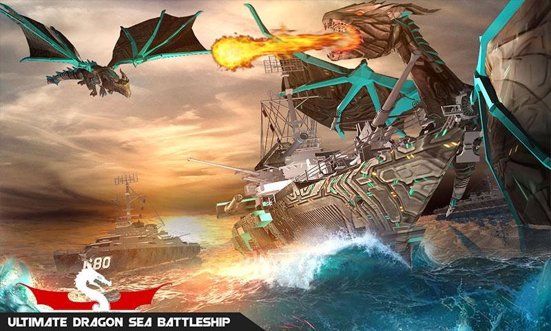 Army Dragon Robot War Games Screenshot 3