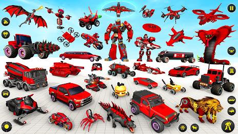 Drone Robot Car Game 3D Zrzut ekranu 2