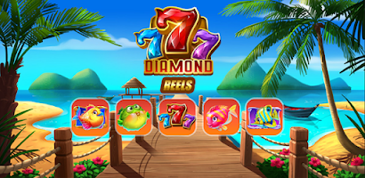 Diamond Reel 777 Slot Tangkapan skrin 1