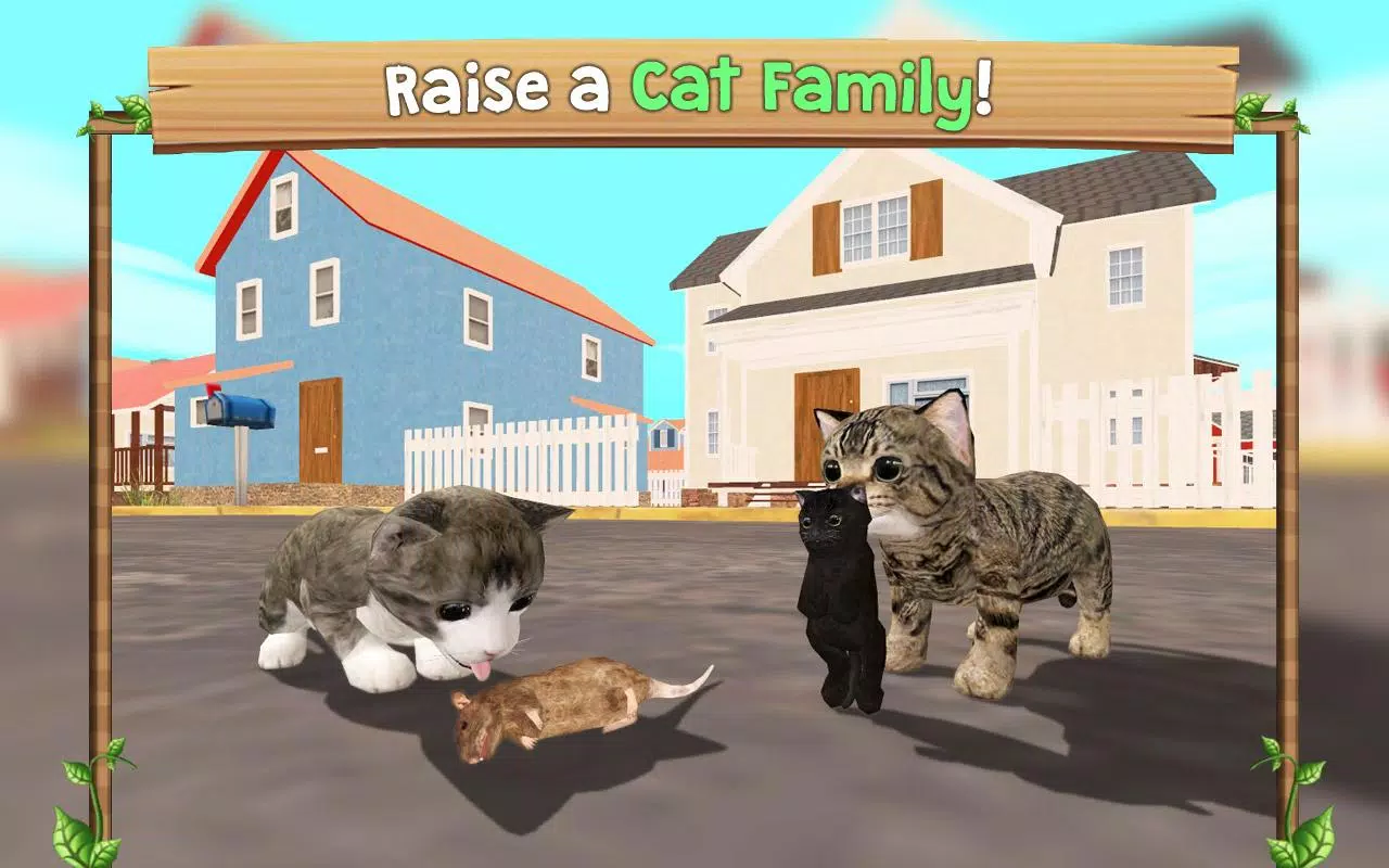 Cat Sim Online: Play with Cats Schermafbeelding 1