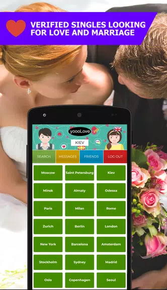 YoooLove Dating with auto-translation - Free chat应用截图第3张