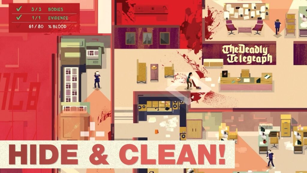 [เกม Stealth-Action] การลงทะเบียนล่วงหน้า Serial Cleaner เปิดให้ใช้งานบนมือถือแล้ว