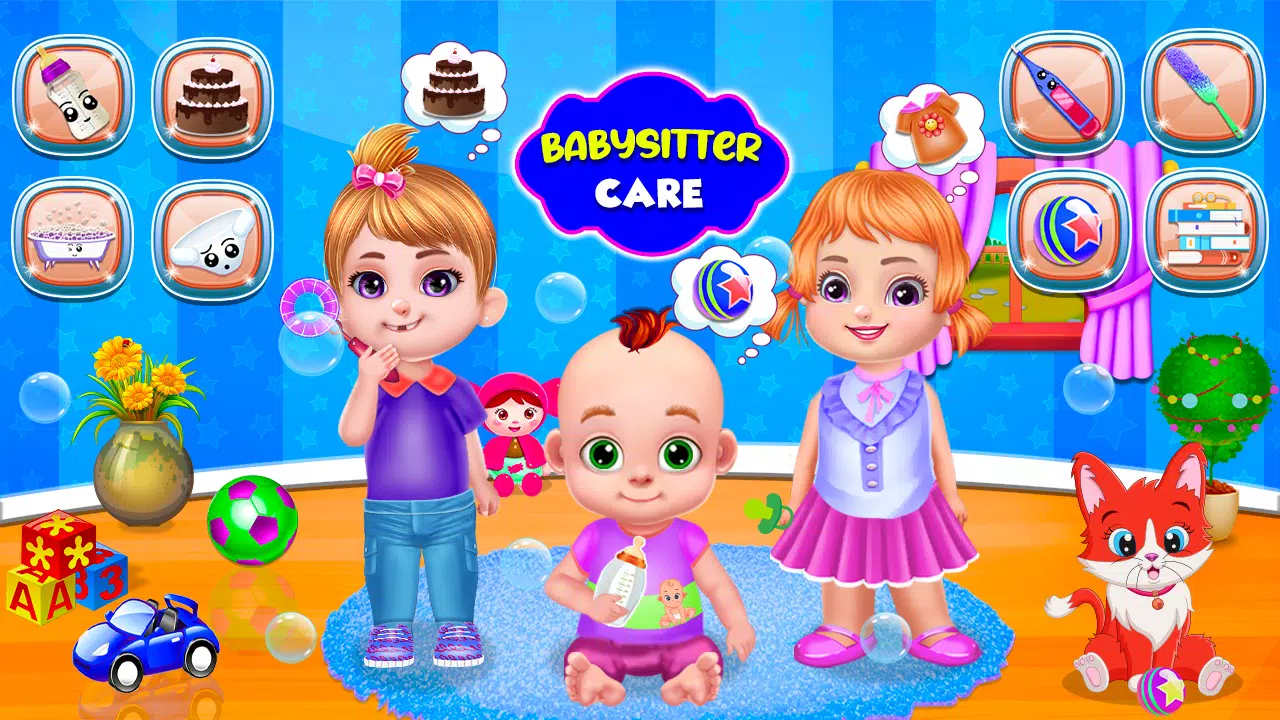 Schermata Babysitter Triplets Chic Care 4