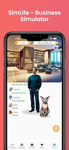 Sim Life - Business Simulator স্ক্রিনশট 1