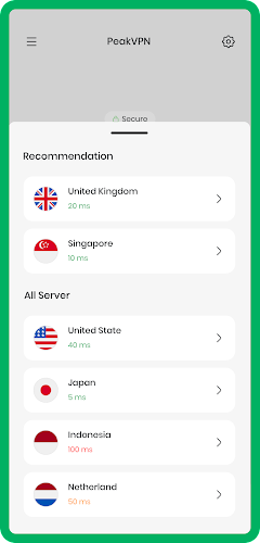 PeakVPN - Fast And Secure應用截圖第2張