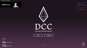 DCC - Drykana Character Creator (0.01a - Early Alpha)应用截图第2张