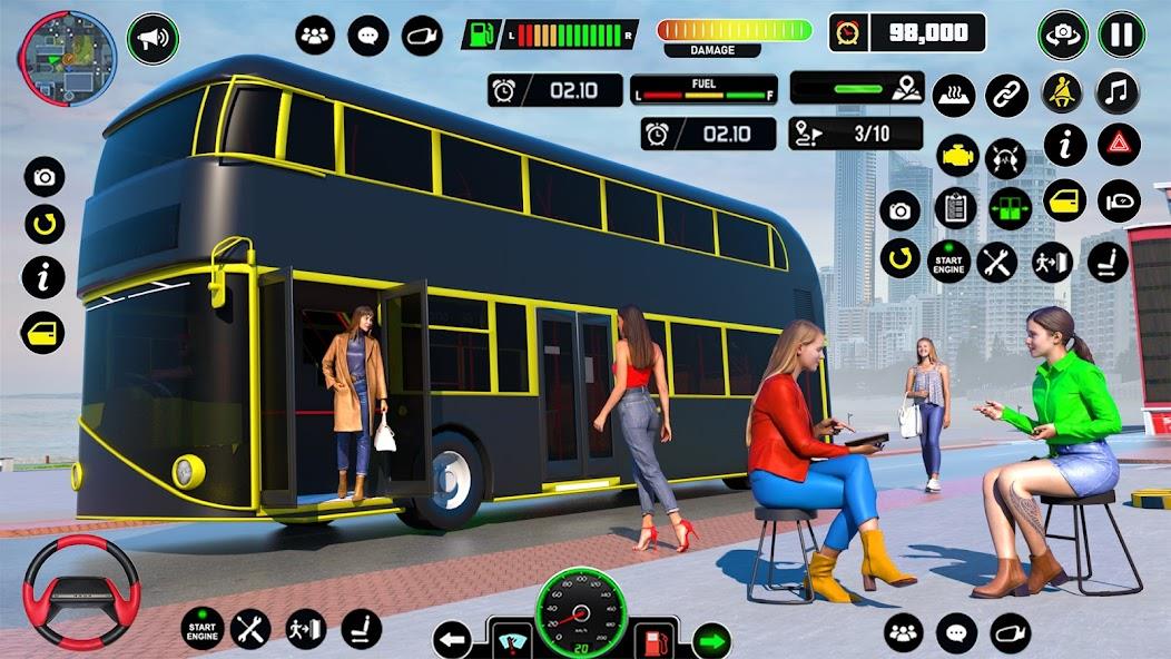 Coach Bus Simulator Games Mod Schermafbeelding 1