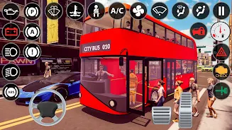 US Bus Simulator Bus Games 3D Tangkapan skrin 4