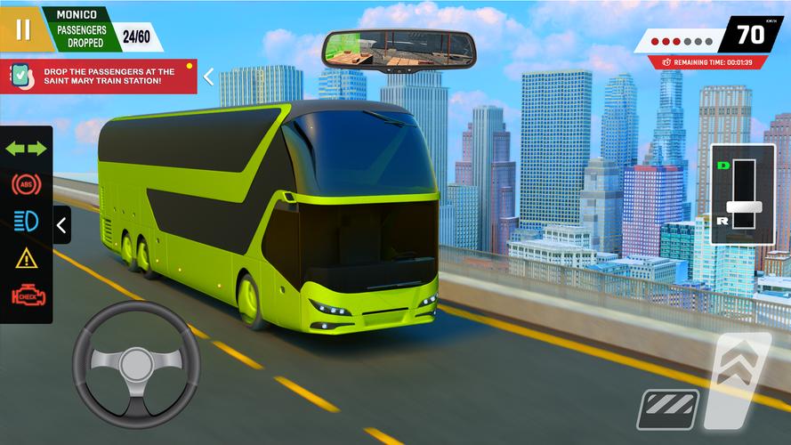 City Bus Simulator : Bus Games Schermafbeelding 3