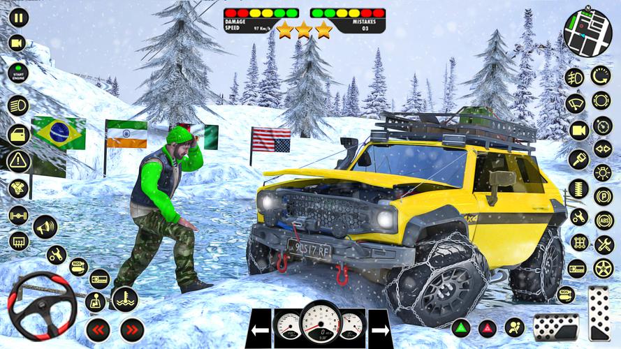 US Offroad Fury Car Driving 3D Schermafbeelding 2