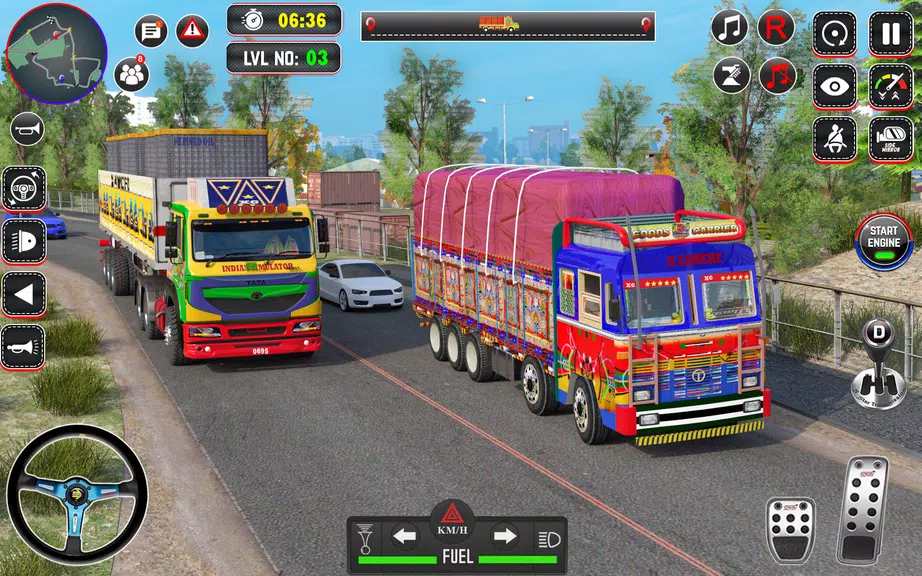 Cargo Truck Driving Games 3D Captura de pantalla 3