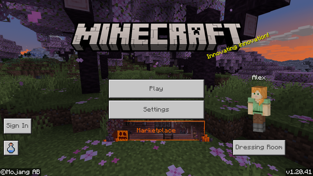 Minecraft Captura de pantalla 1
