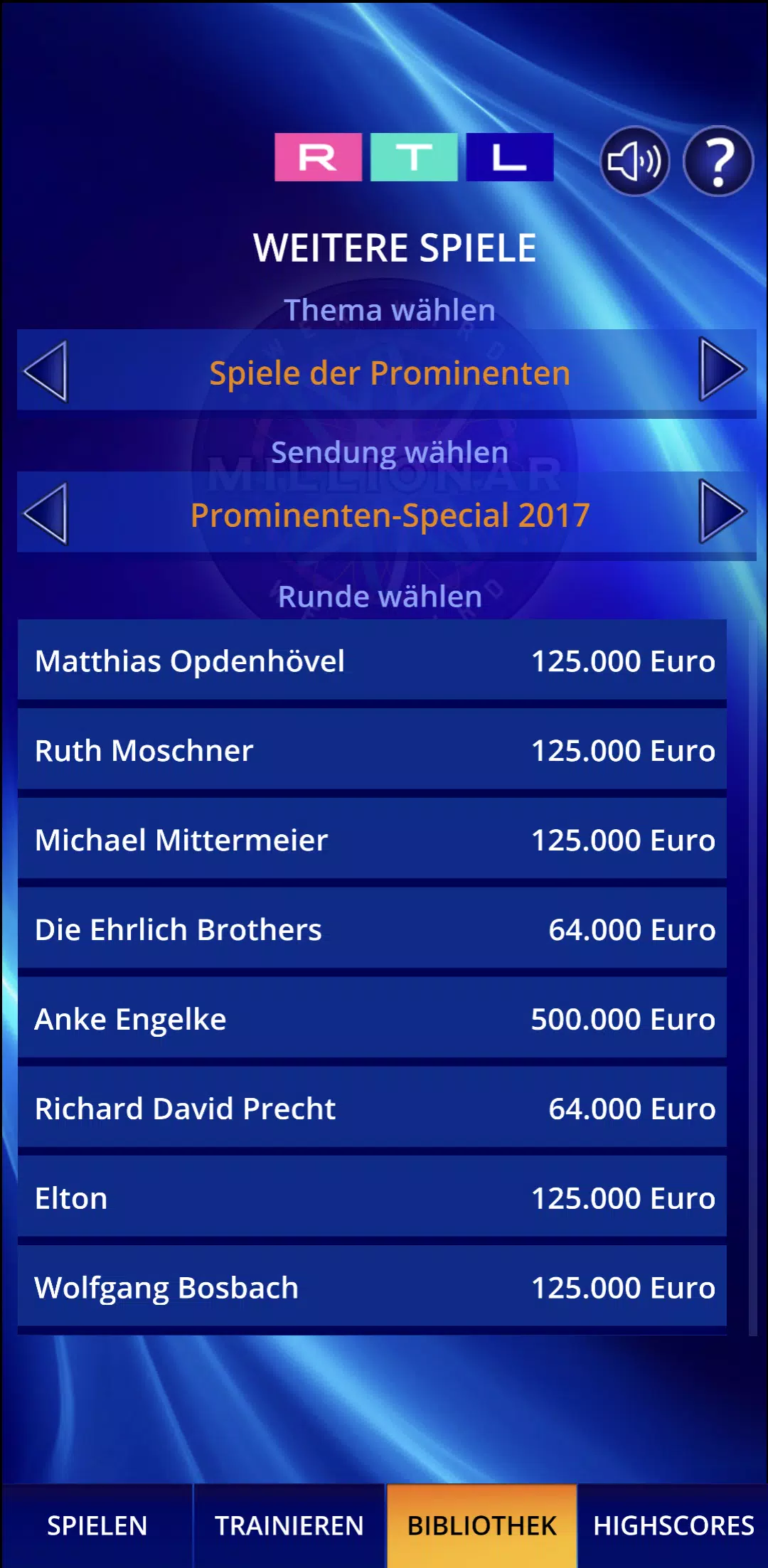 Wer wird Millionär? Training應用截圖第3張