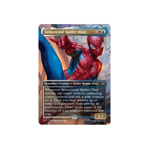 Sensational Spider-Man MTG Card