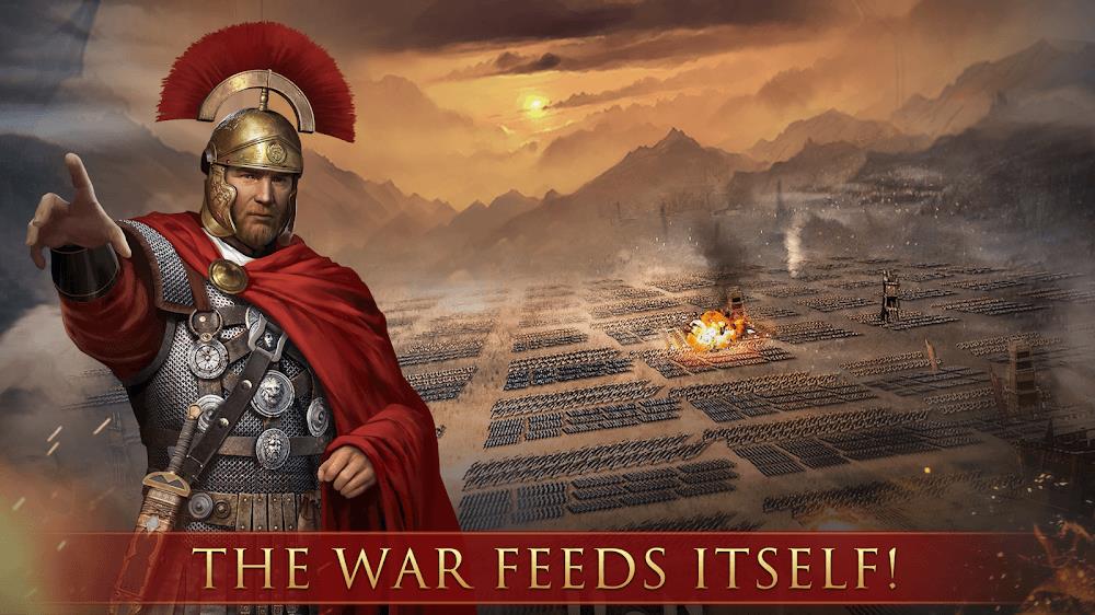 Grand War: Rome Strategy Schermafbeelding 1