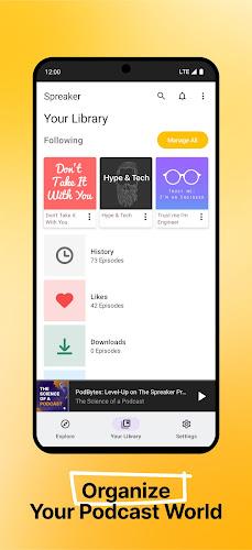 Spreaker Podcasts Captura de pantalla 4