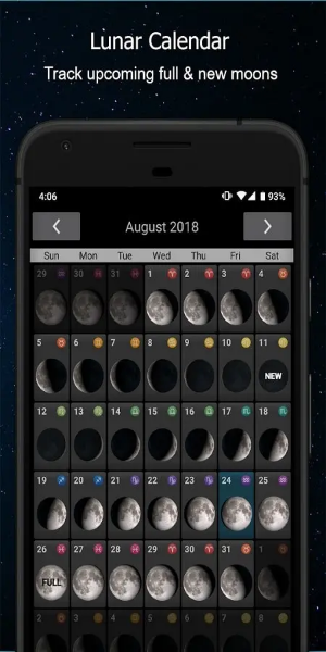 Phases of the Moon Pro Tangkapan skrin 3