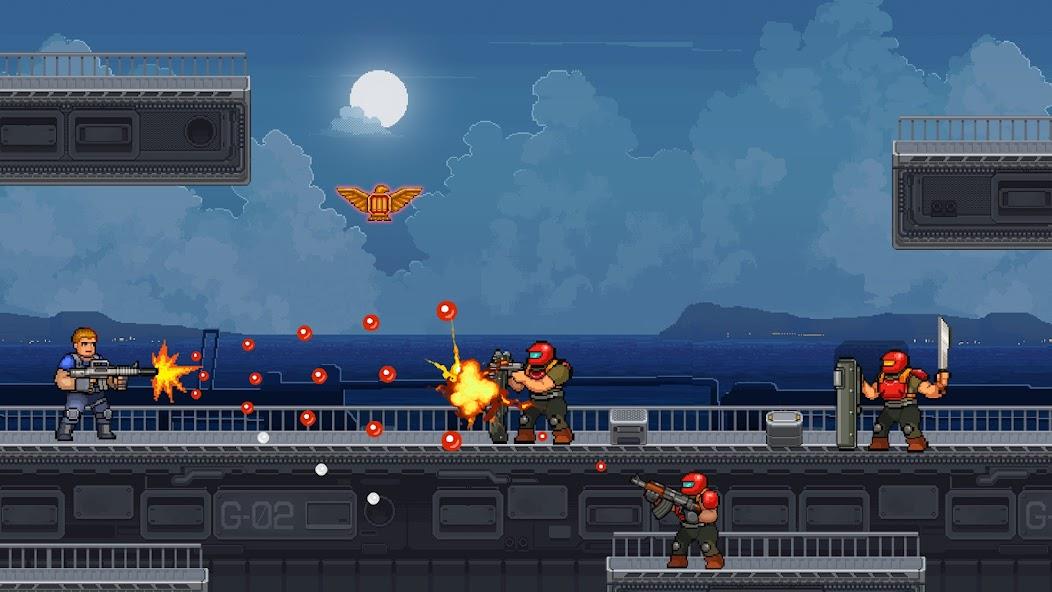 Gun Force Side-scrolling Game Mod Schermafbeelding 4