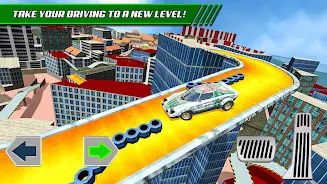 Roof Jumping Car Parking Games Schermafbeelding 4