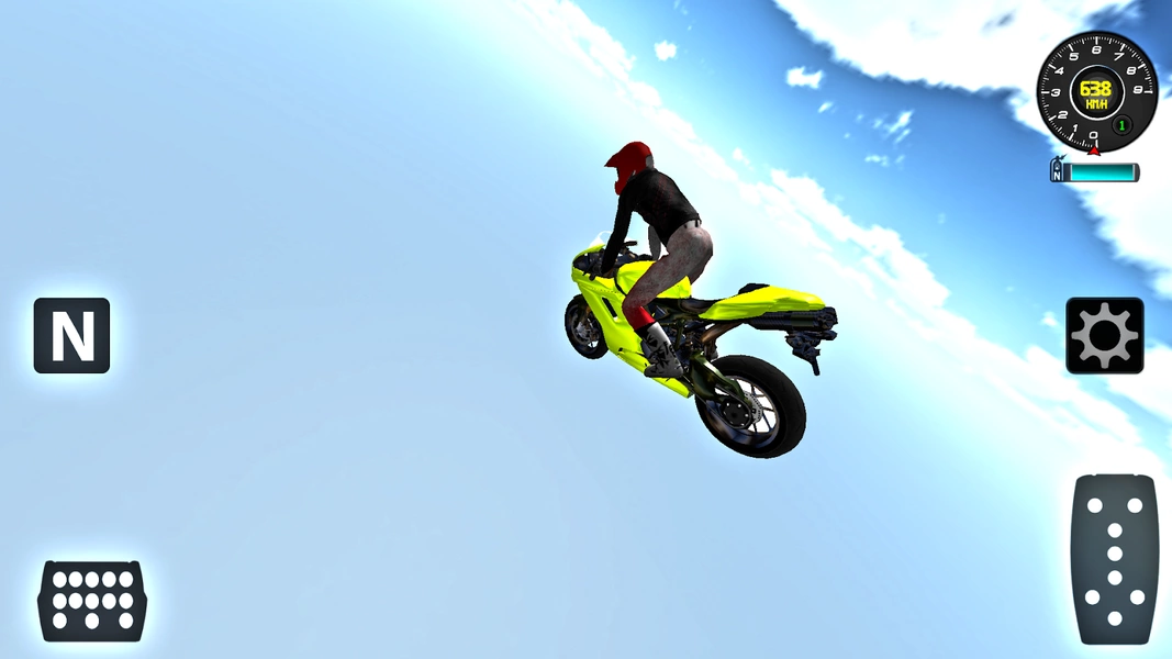 Motorbike Damage Racing Screenshot 2