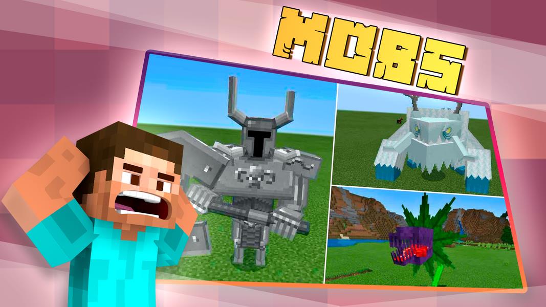 Mods for Minecraft PE Tangkapan skrin 1