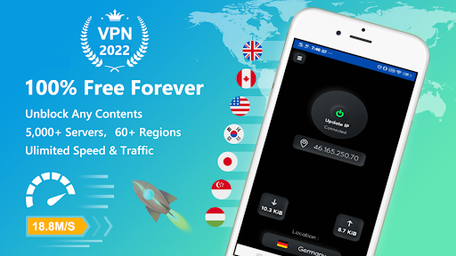 SuperVPN 2024 : Secure VPN Screenshot 1