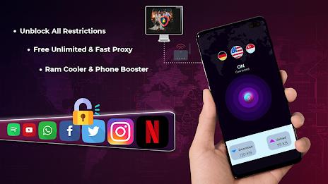 SY VPN - Secure Proxy VPN Ảnh chụp màn hình 3