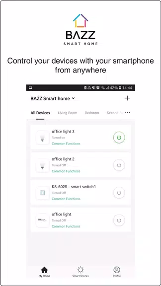 BAZZ Smart Home Zrzut ekranu 1