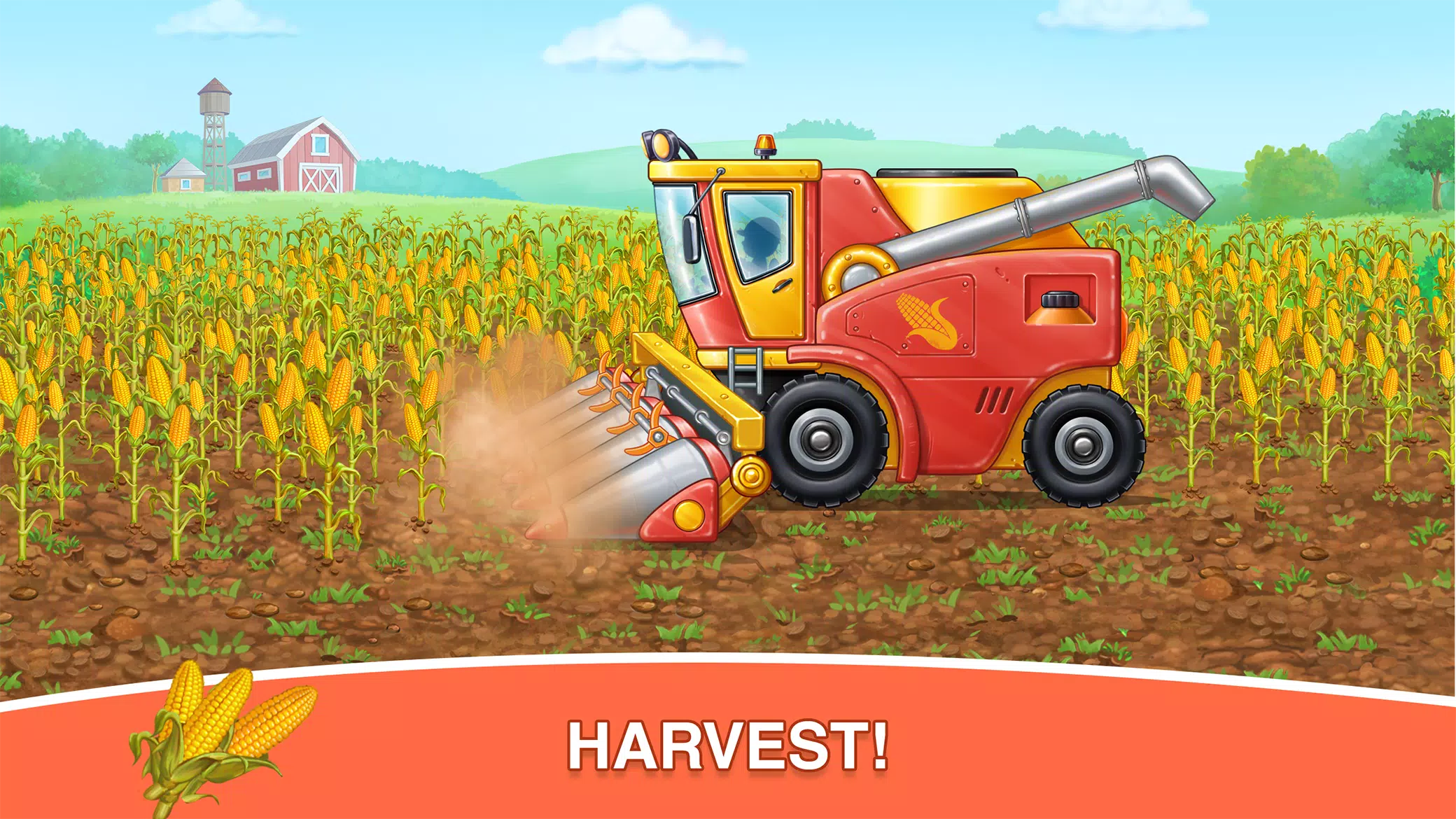 Corn Harvest Baby Farming Game Schermafbeelding 4