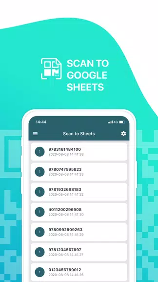 Sheetify:Scan to Google Sheets Schermafbeelding 1