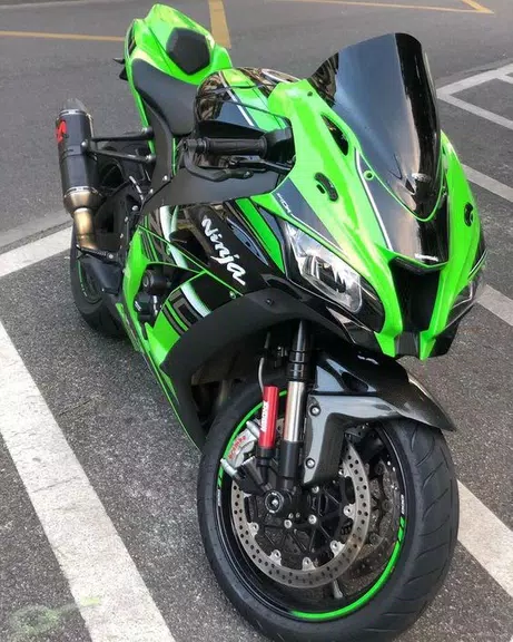 Kawasaki Ninja ZX10r Wallpaper ဖန်သားပြင်ဓာတ်ပုံ 3